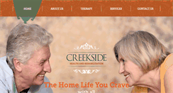 Desktop Screenshot of creeksidehealthandrehab.com